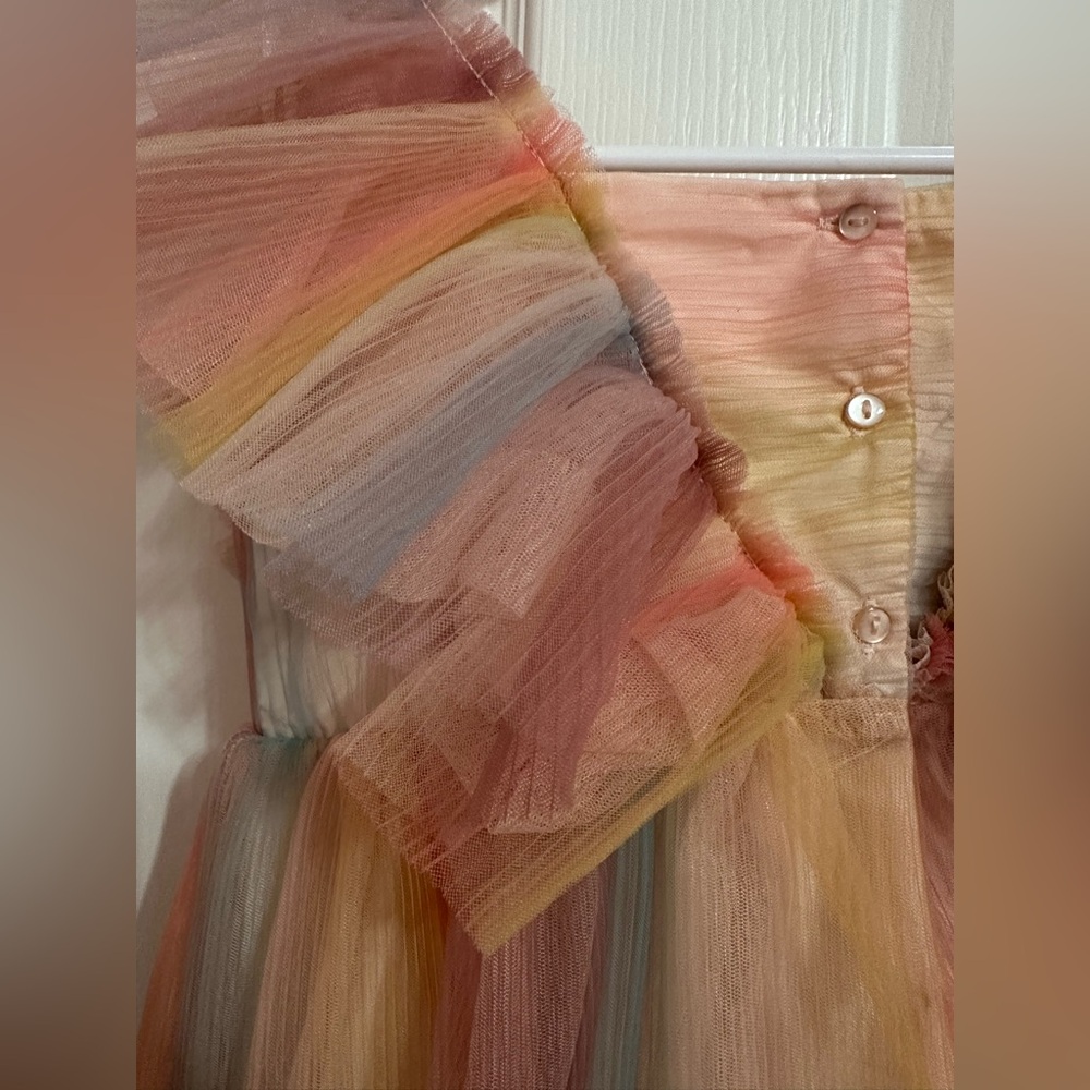 H&M | Kids Multicolor Ruffled Dress - Picture 3 of 6